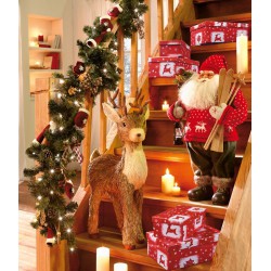 Декоративная гирлянда "Рождественские подарки"  с 50 светодиодами, Д 270 см
